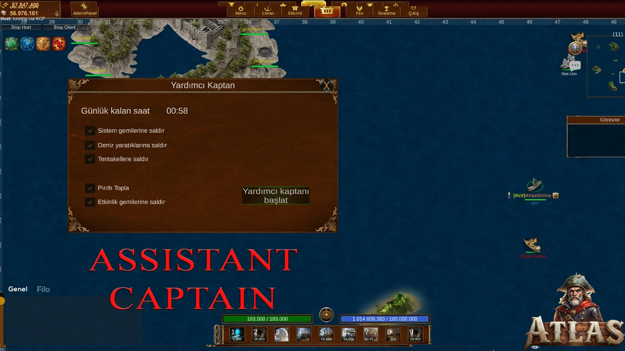 Atlas Online screenshot