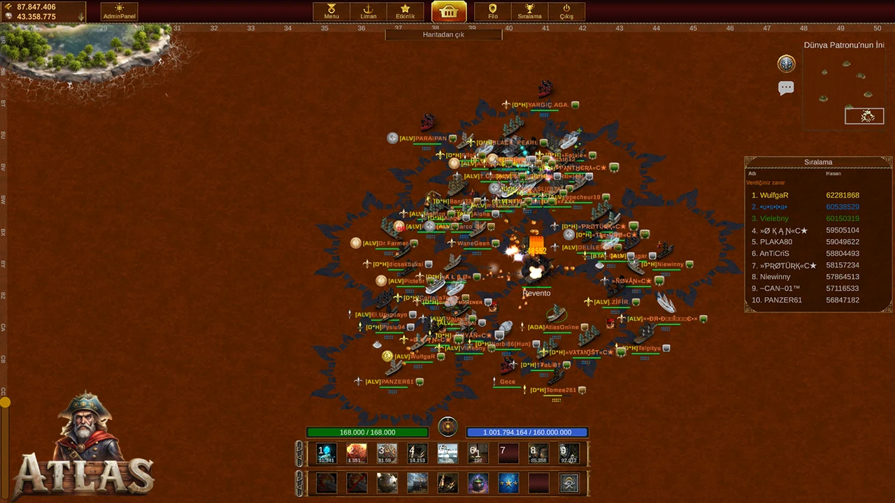 Atlas Online screenshot