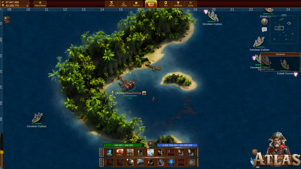 Atlas Online screenshot