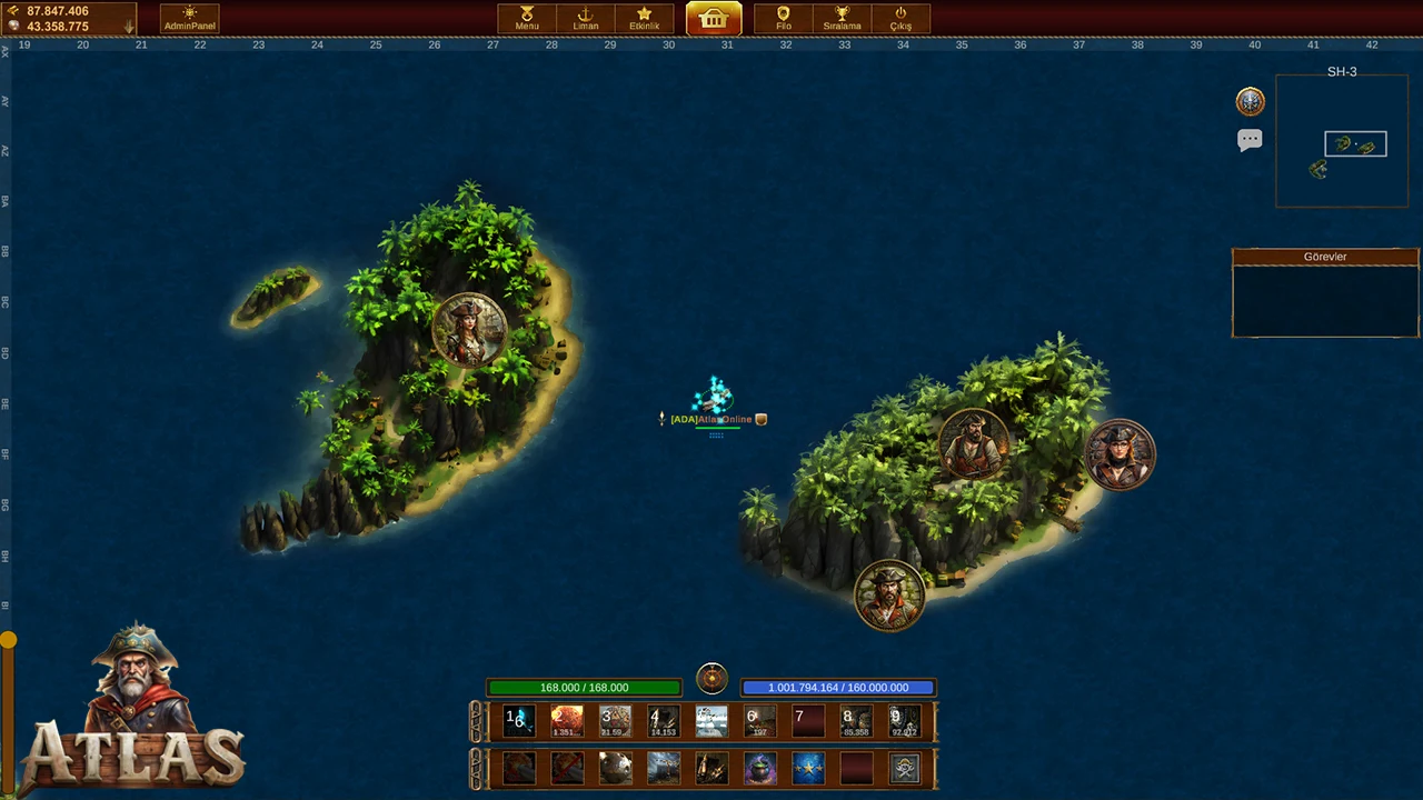 Atlas Online screenshot